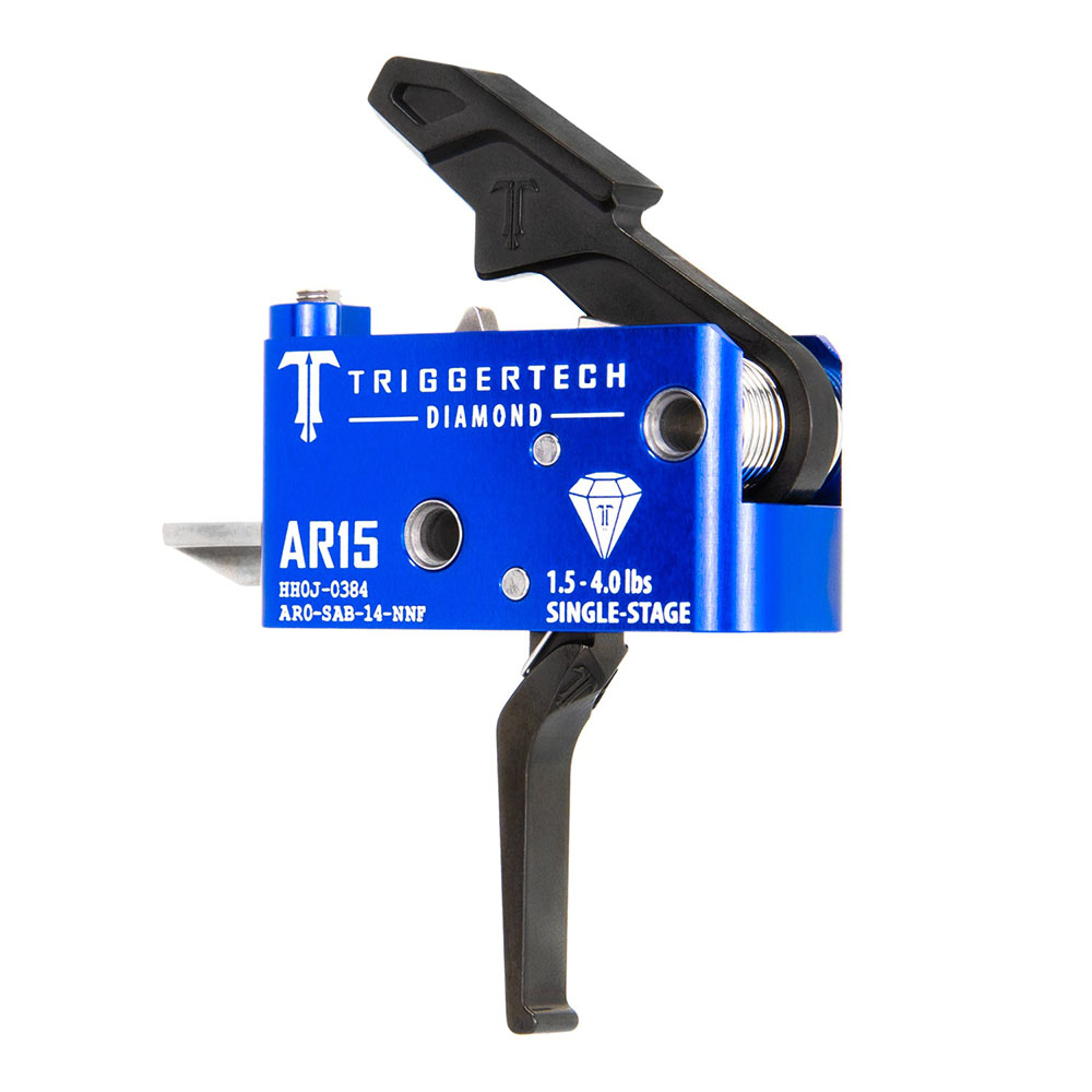 AR15 - Single-Stage Diamond Black Straight Flat